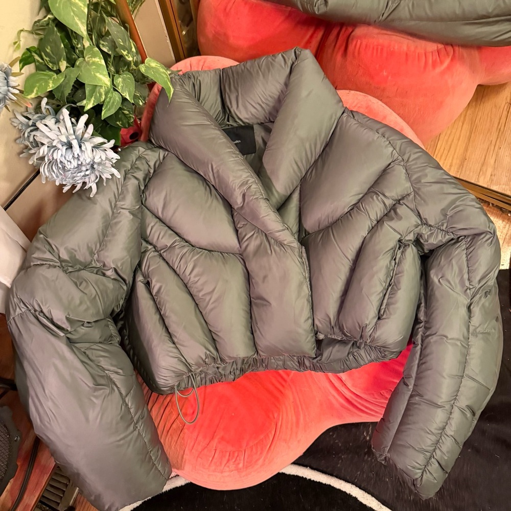 Entire Studios Olive A7L Unisex Puffer Jacket